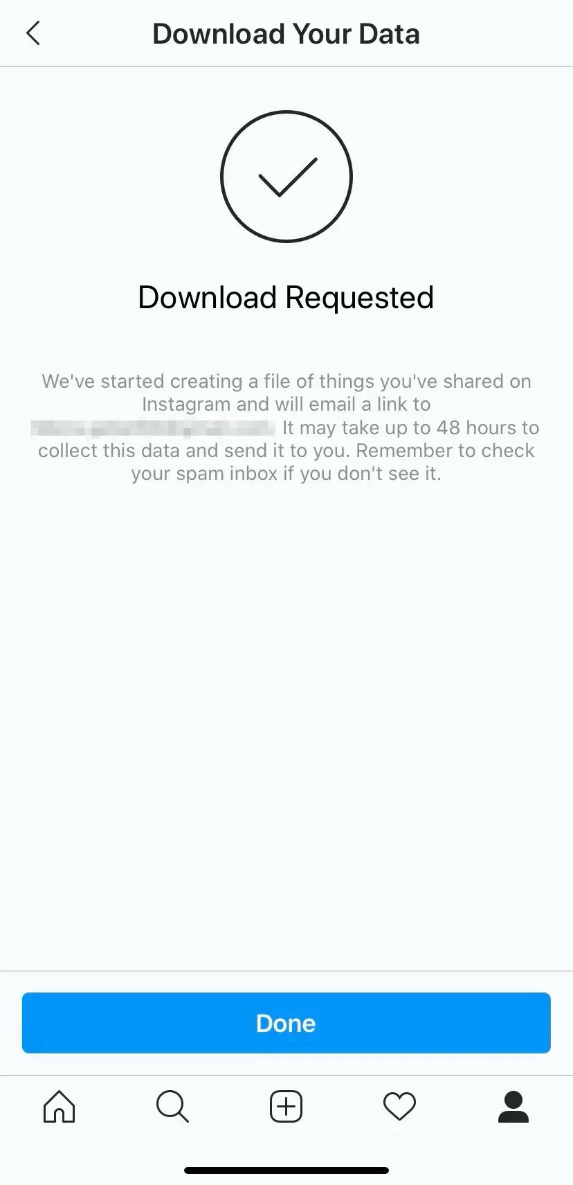 how to check request sent on instagram