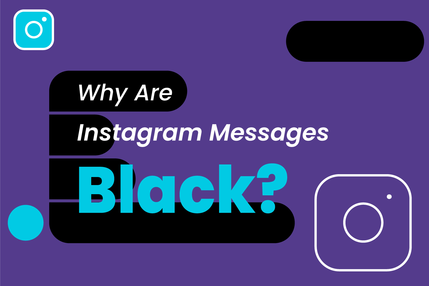 Four Quick Fix Steps For Instagram DM Black Issue