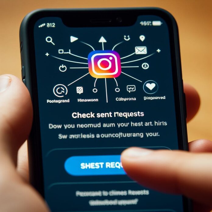how to check sent requests on instagram new update